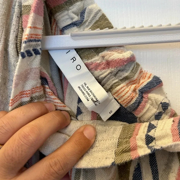 ! IRO Luren Ruffle Dress size L in us - Picture 4 of 4